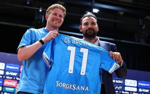 壹号- 曼城前瞻德布劳内因伤缺阵 蓝月冲击英超神纪录 